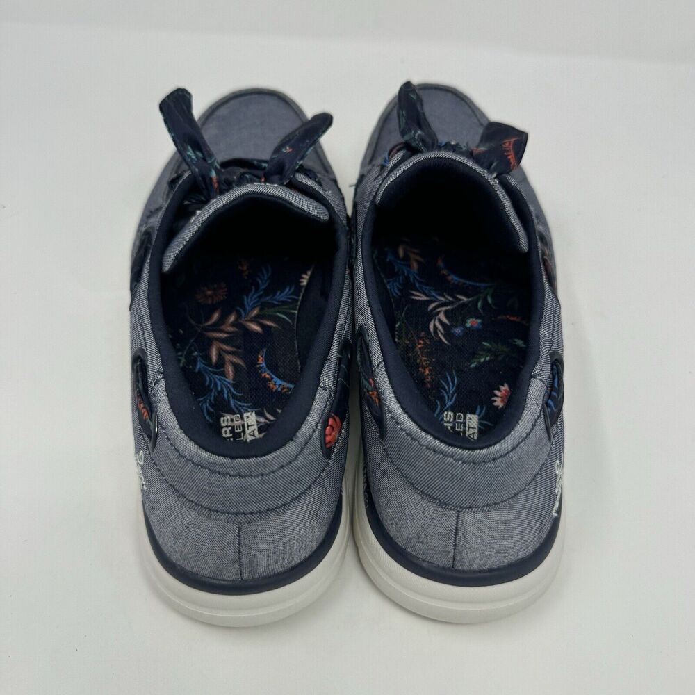 Skechers On-The-Go Flex Cast Away Summer Shoes, Navy Womens 8.5 - Picture 4 of 7